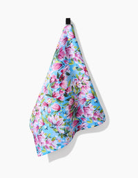 Geometry Magnolia Tea Towel