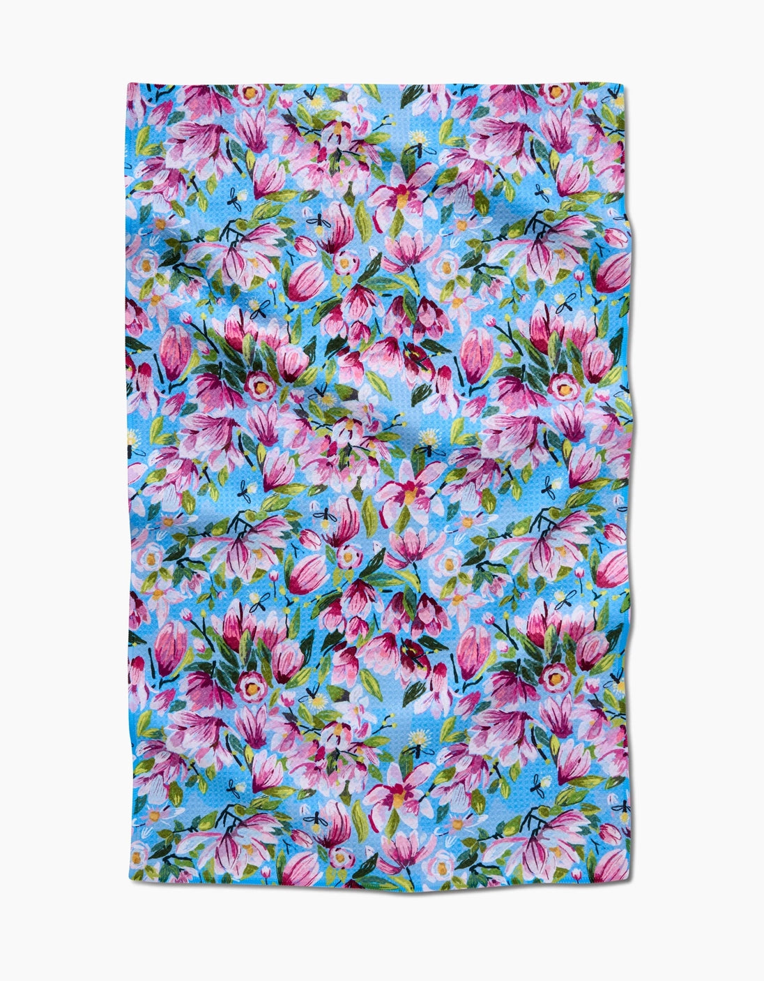 Geometry Magnolia Tea Towel