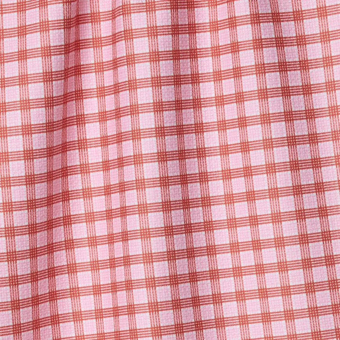 Geometry Cupids Plaid Tea Towel