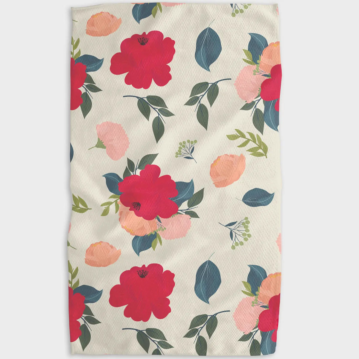 Geometry Showered with Love Tea Towel