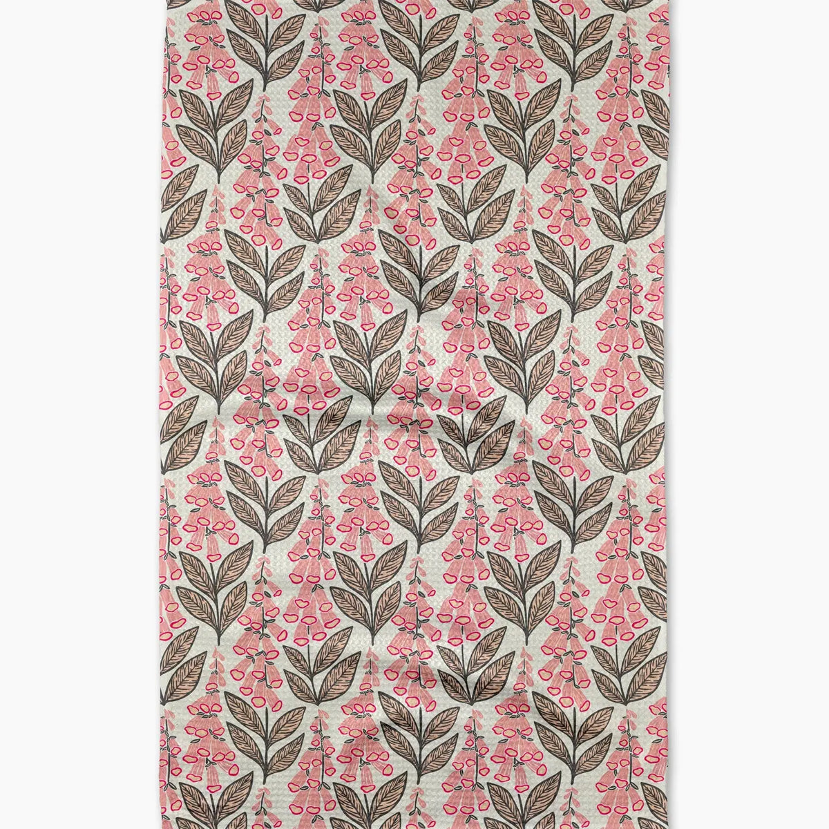 Geometry Foxglove Finery Tea Towel