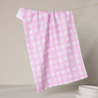 Geometry Super Sweet Check Tea Towel