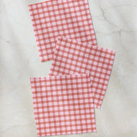 Geometry Cupids Plaid Dishcloth Set