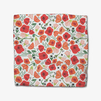Geometry Poppy Power Dishcloth Set