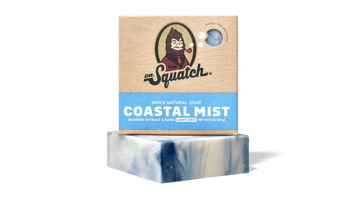 Dr. Squatch Coastal Mist Bar Soap
