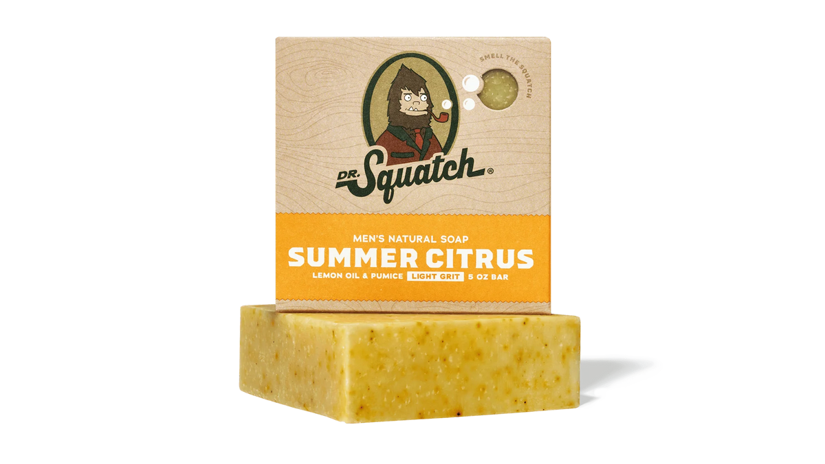 Dr. Squatch Summer Citrus Soap