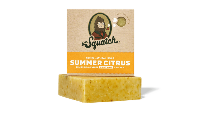 Dr. Squatch Summer Citrus Soap