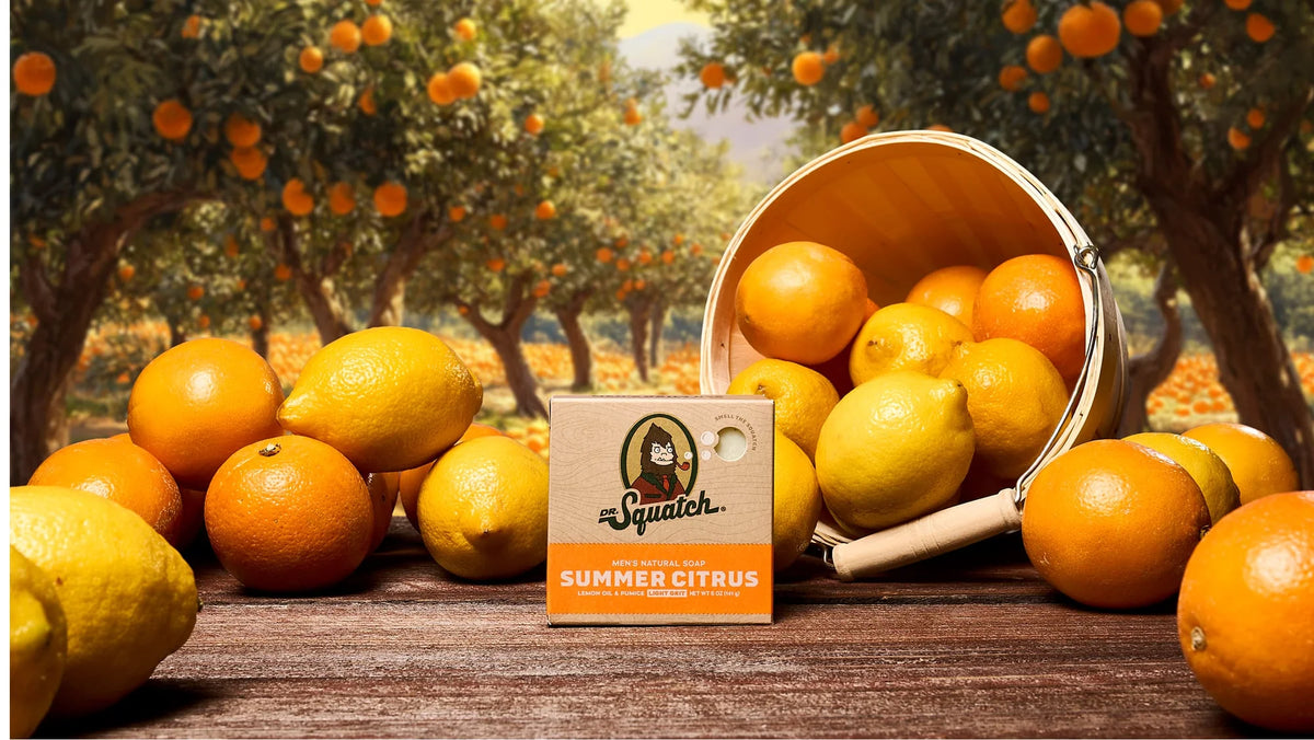 Dr. Squatch Summer Citrus Soap