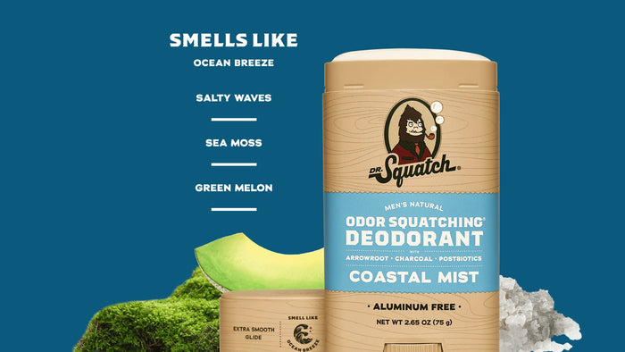 Dr. Squatch Coastal Mist Deodorant