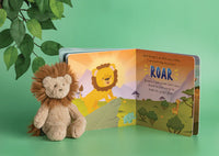 Lion Book with Plush