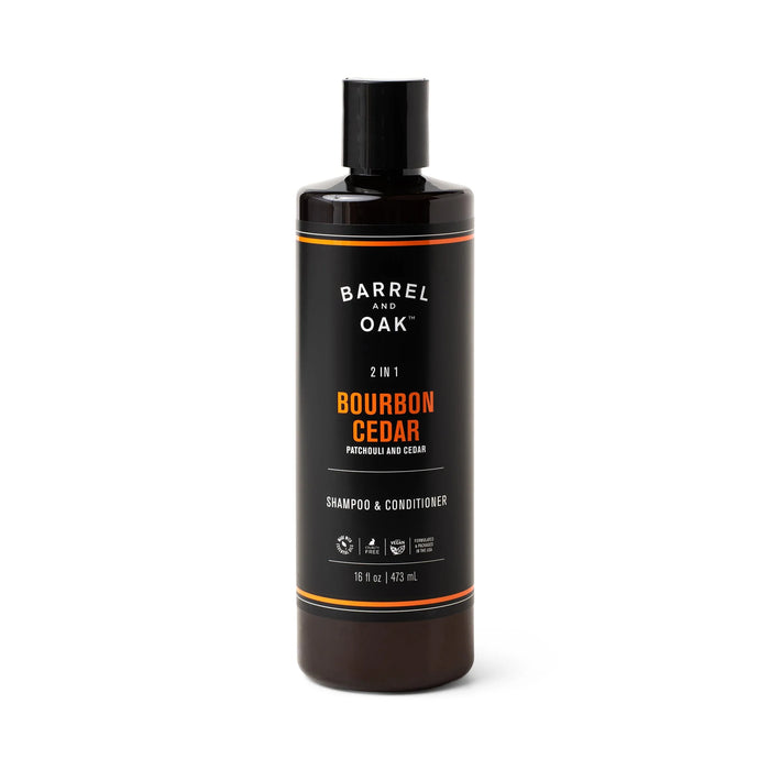 Barrel & Oak 2-in-1 Shampoo & Conditioner - Bourbon Cedar