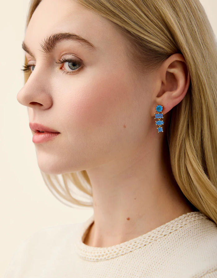 Lee Earrings - Blue