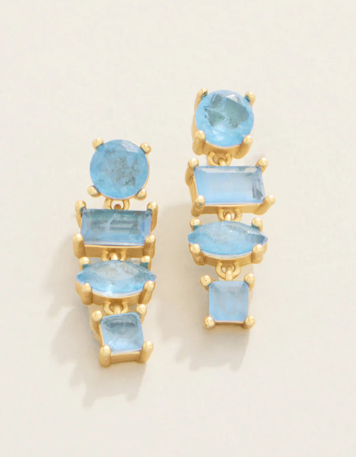 Lee Earrings - Blue