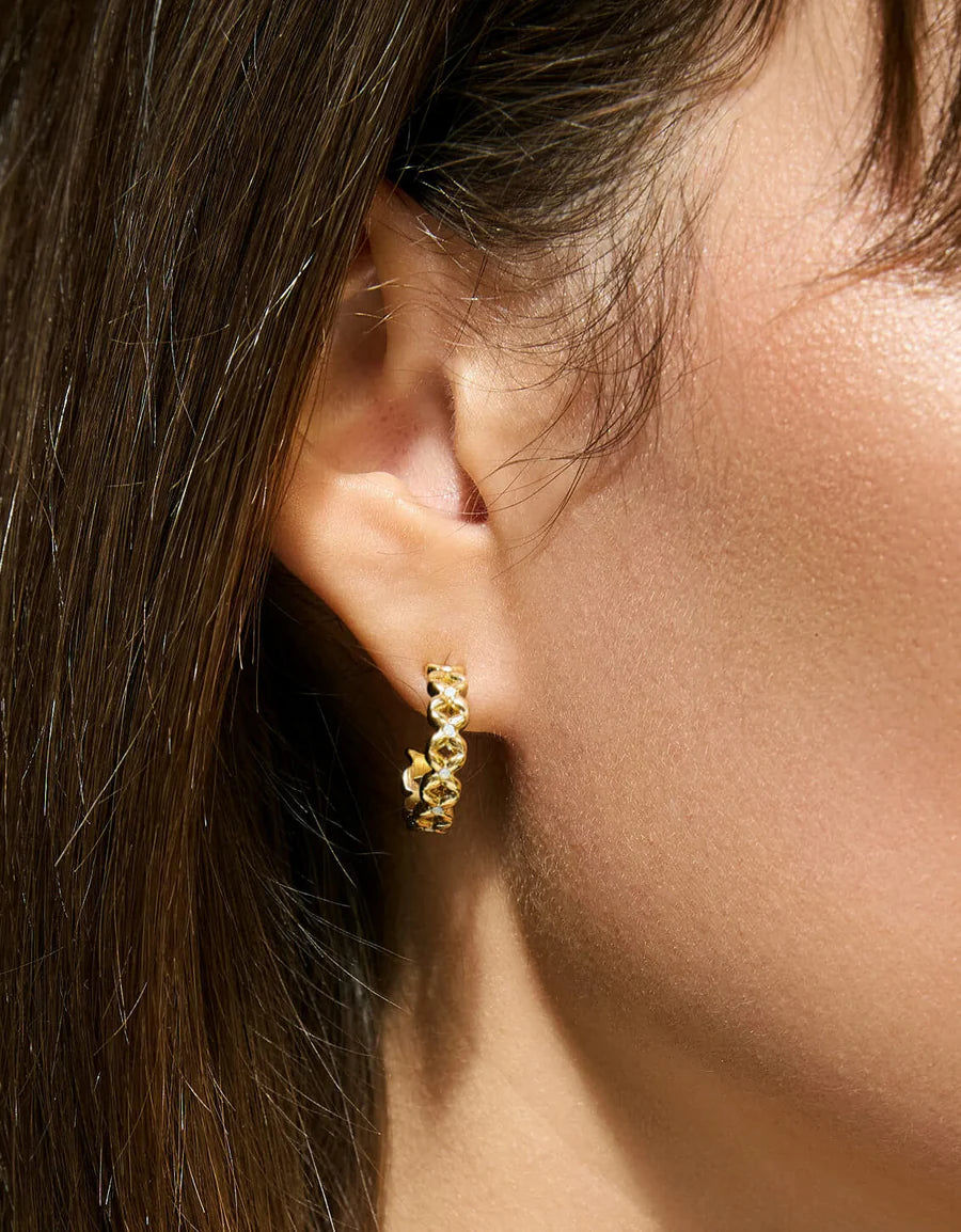 Bridge Street Hoop Earrings 18mm