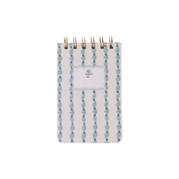 Designworks Wavy Blue Spiral Notepad