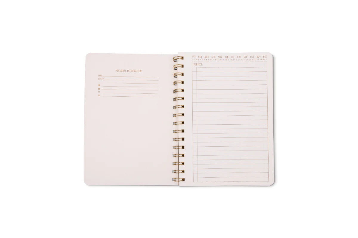Designworks Ink Pink Pinwheel Medium Notebook