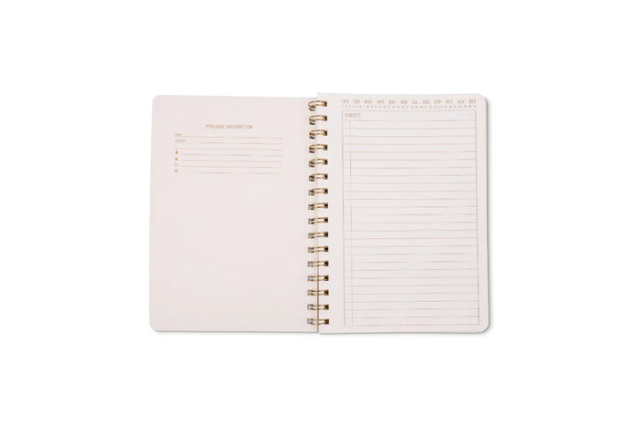 Designworks Ink Pink Pinwheel Medium Notebook