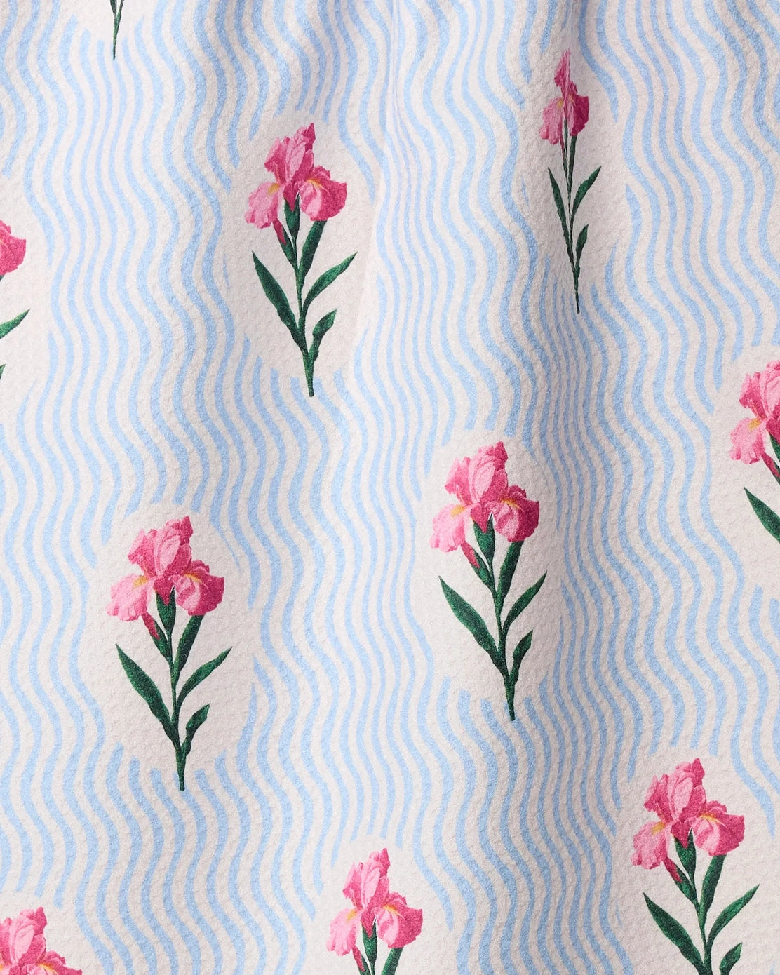 Geometry Spatial Bloom Tea Towel