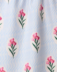 Geometry Spatial Bloom Tea Towel
