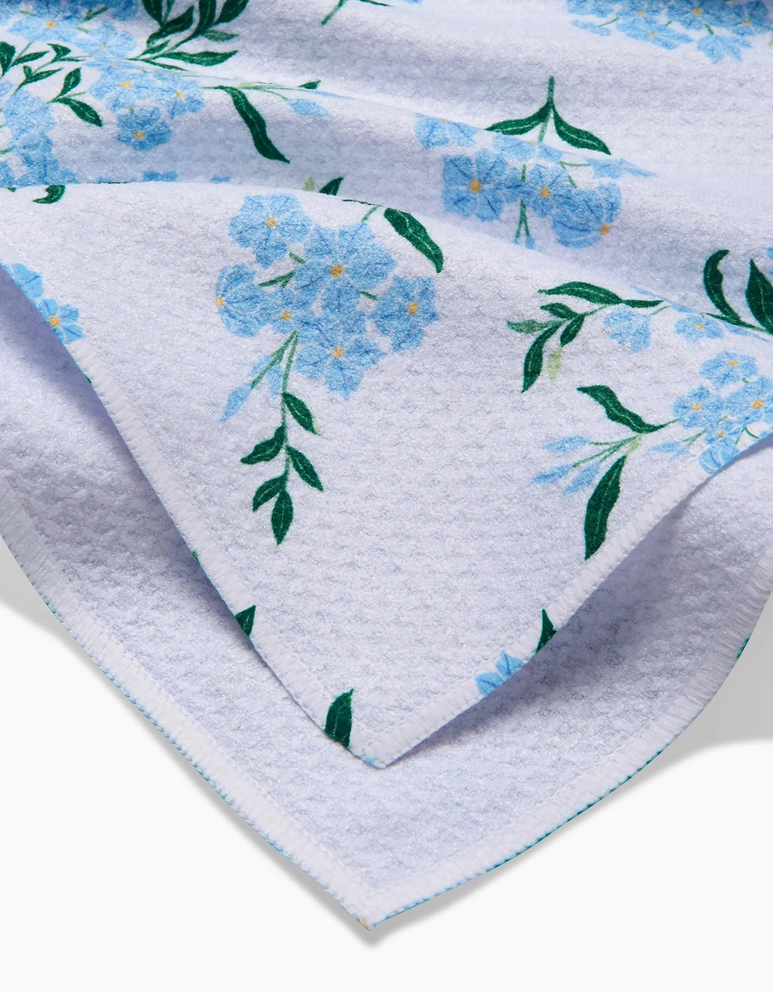 Geometry Plumbago Tea Towel