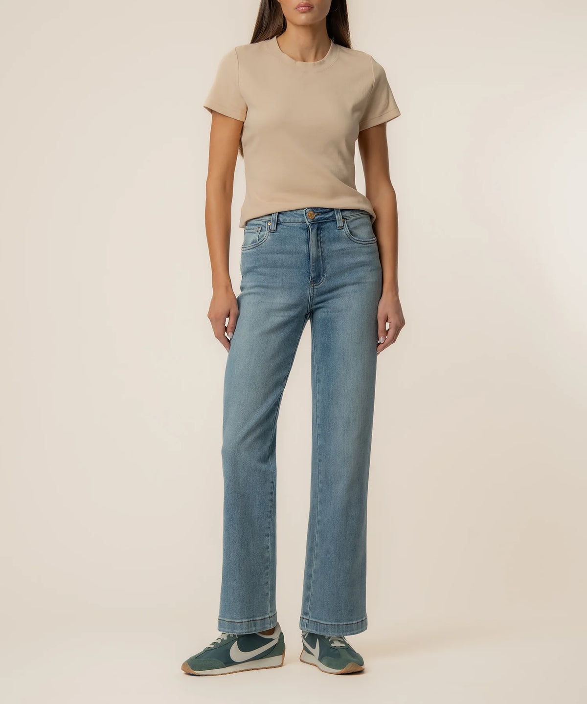 Kut From the Kloth Pattie High Rise Straight Leg
