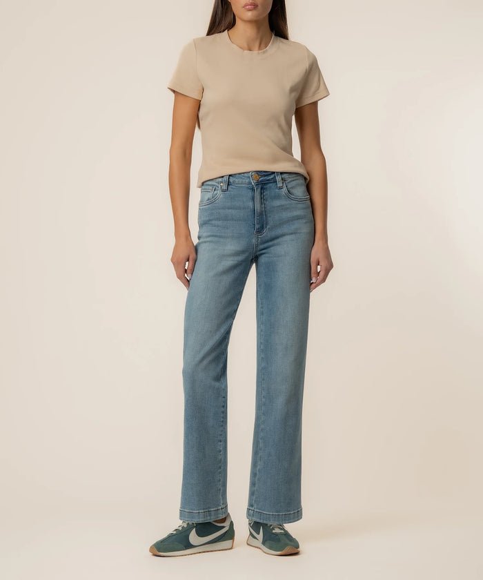 Kut From the Kloth Pattie High Rise Straight Leg