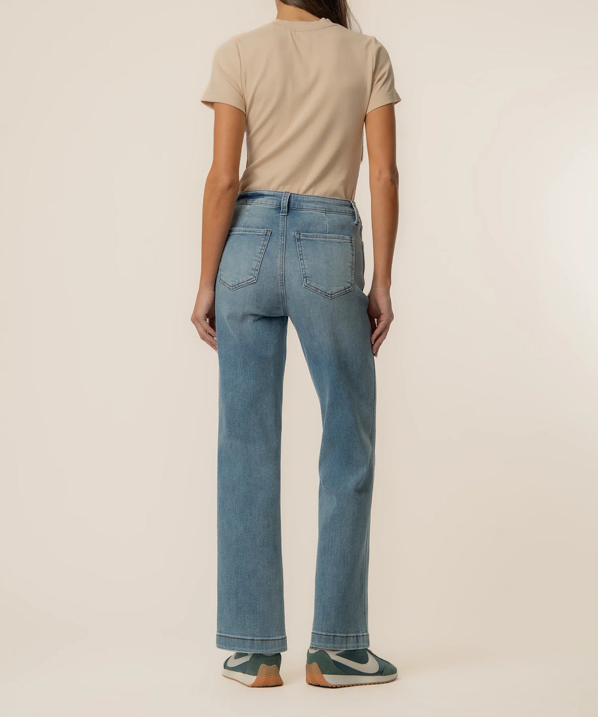 Kut From the Kloth Pattie High Rise Straight Leg