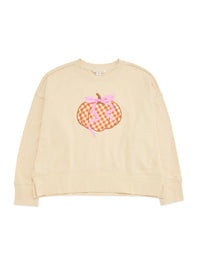 Gingham Pumpkin Sweatshirt