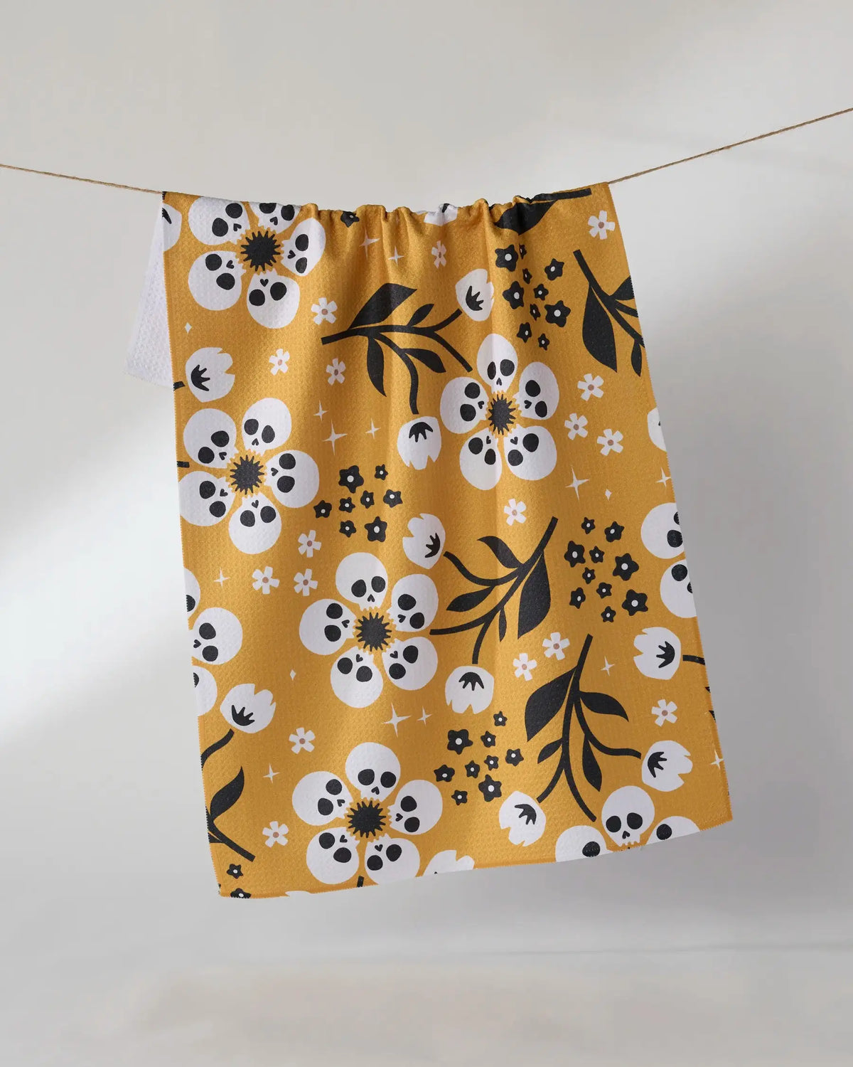 Geometry Marrow Bloom Tea Towel