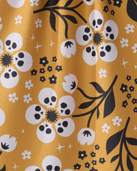 Geometry Marrow Bloom Tea Towel