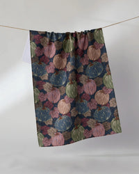 Geometry Harvest Moon Tea Towel