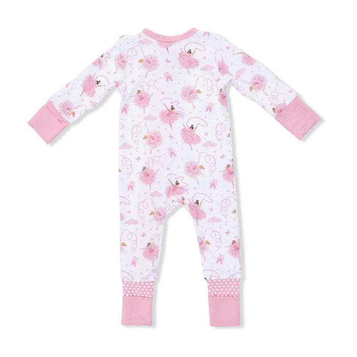 Angel Dear Ribbon Ballerinas Covertible Romper