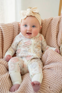 Boosh Baby Blue Pastel Floral Zippy