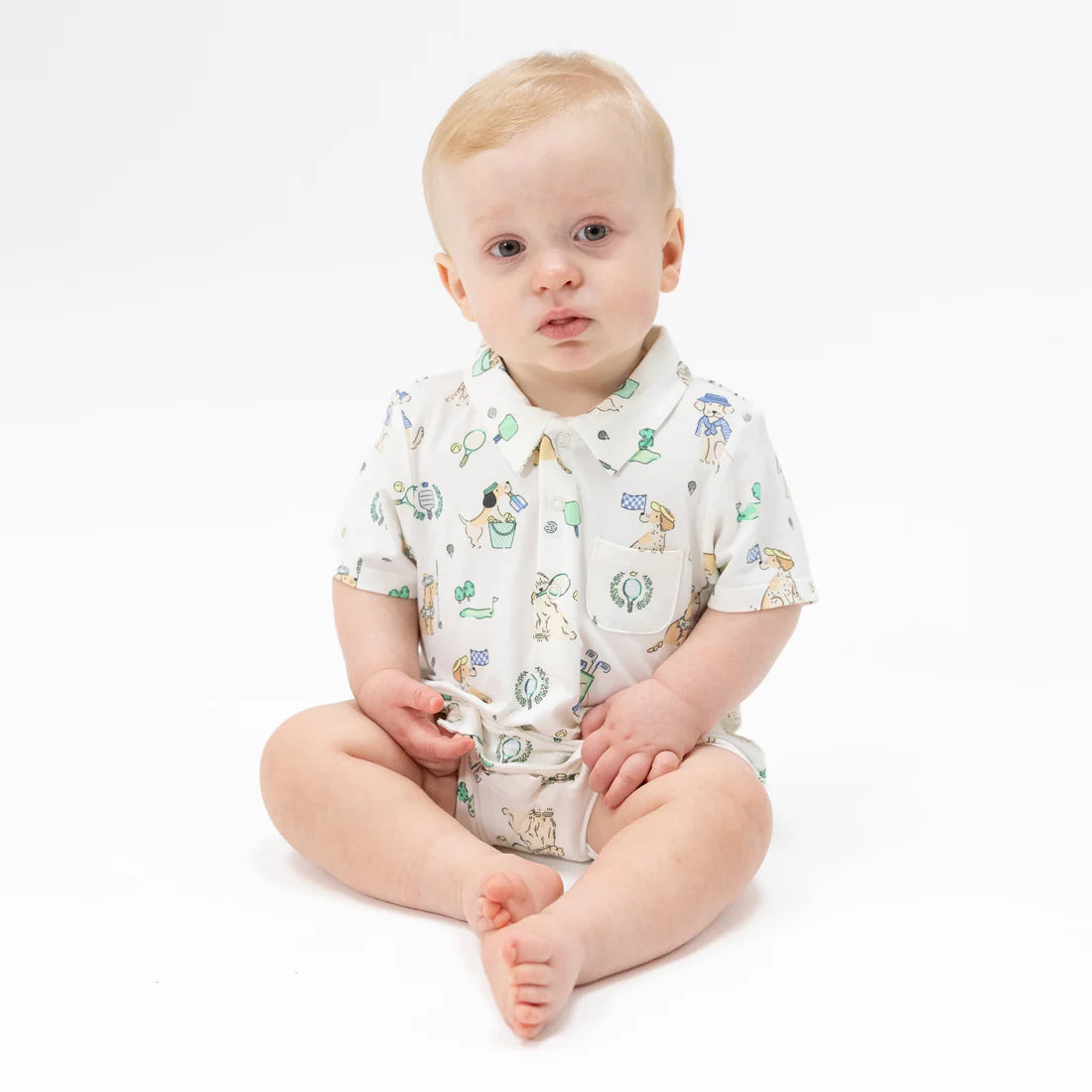 Angel Dear Country Club Dogs Polo Shortie