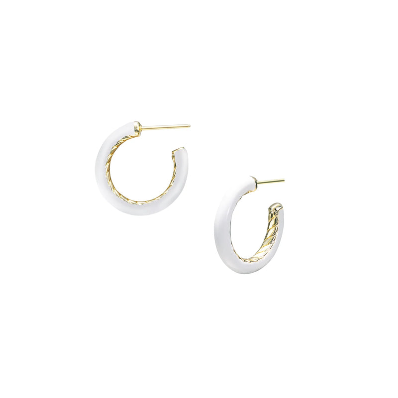 Eclipse Hoop Earrings