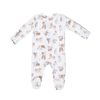 Angel Dear Cowboy 2 Way Zipper Footie