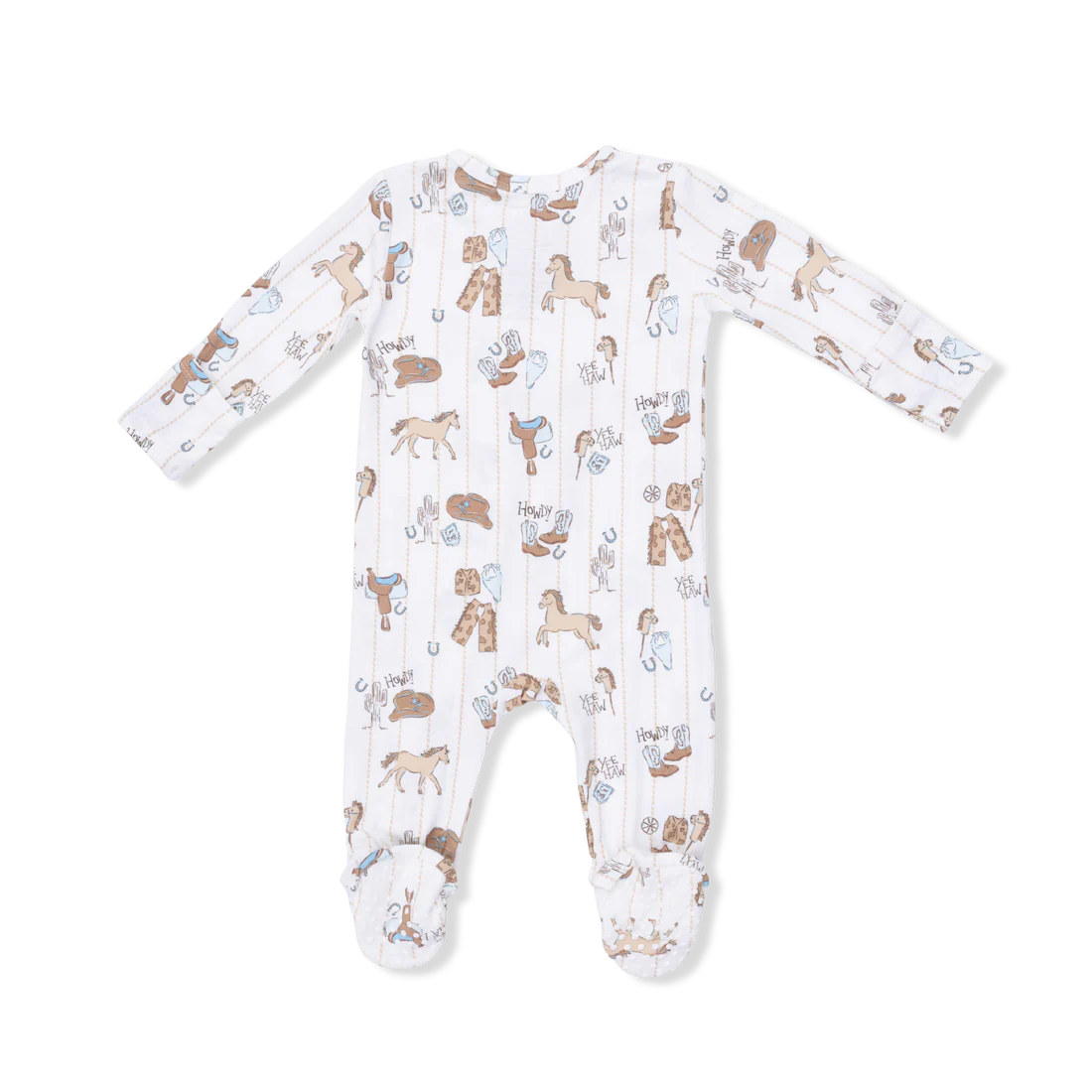Angel Dear Cowboy 2 Way Zipper Footie