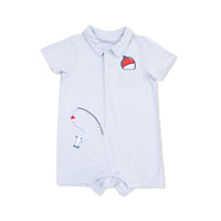 Angel Dear Gone Fishing Polo Shortie