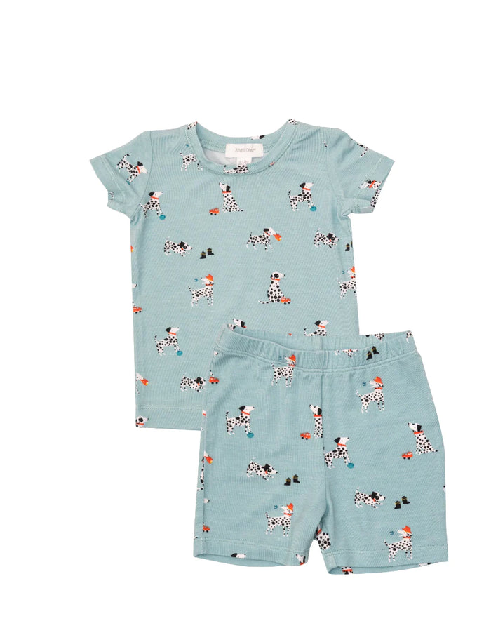 Angel Dear Firehouse Dalmatians Loungewear Shorts Set