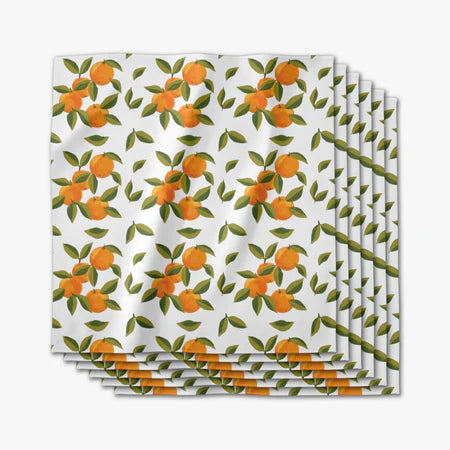 Geometry Dinner Napkin Set of Six
