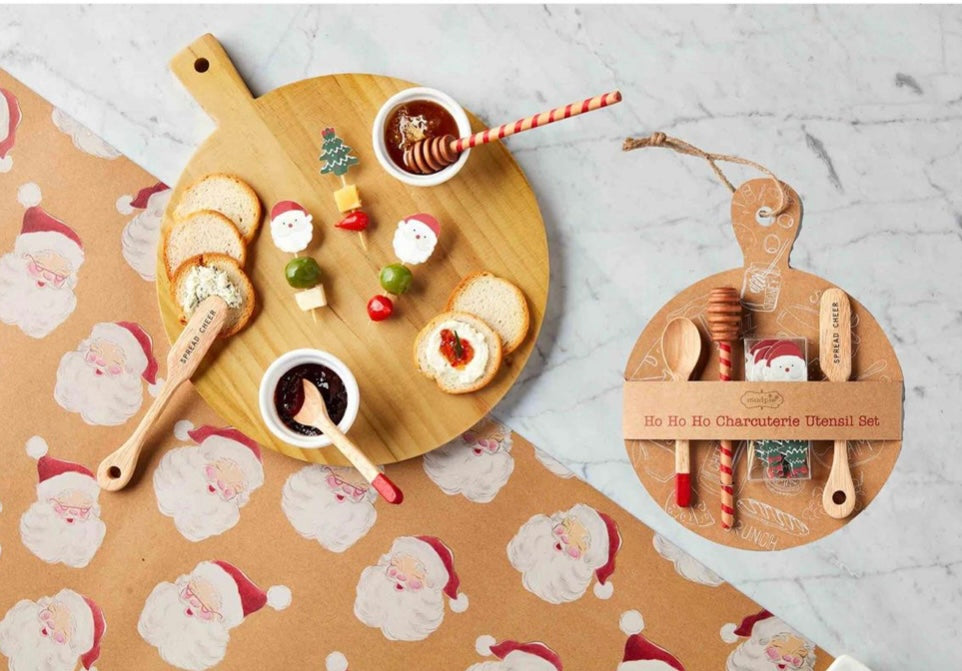 HoHoHo Charcuterie Utensil Set