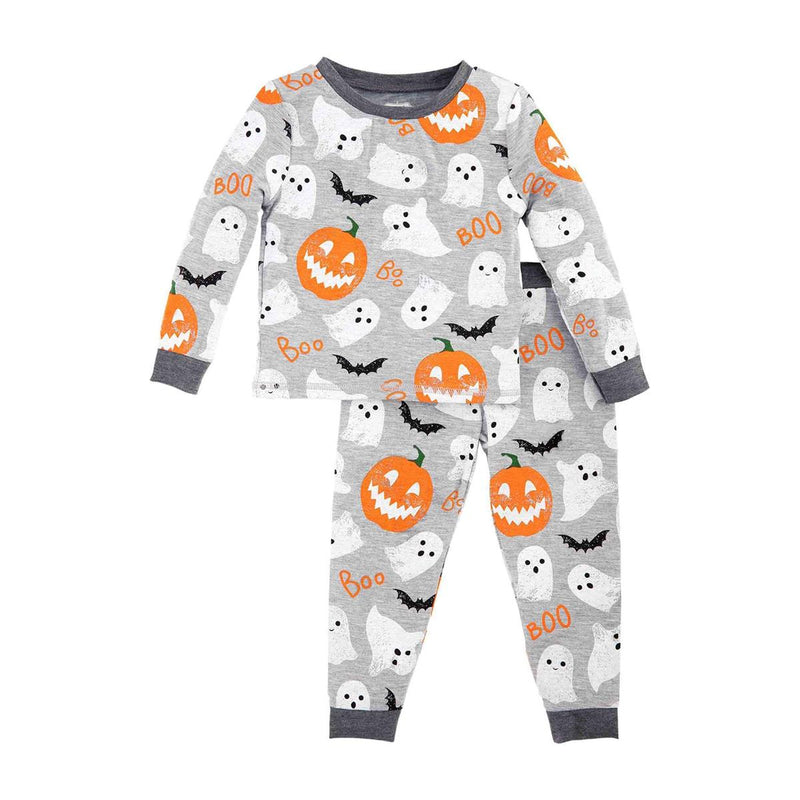 Gray Glow in the Dark Halloween Pajama