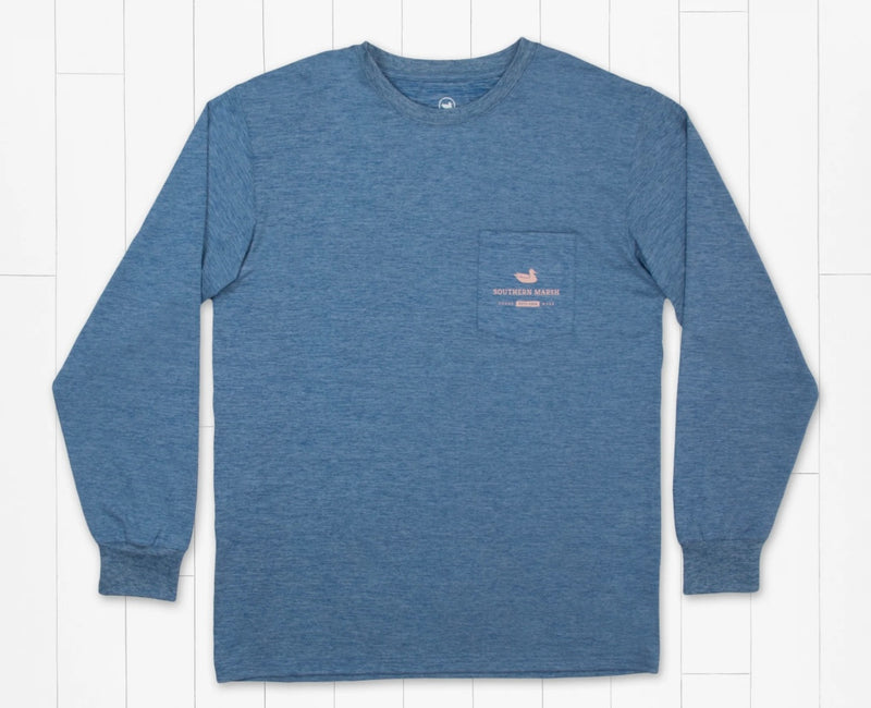 Southern Marsh FieldTec Heathered Mahi Circle in Oxford Blue