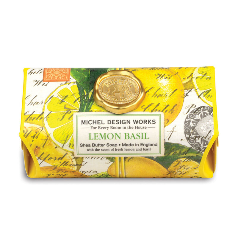 Michel Design Works Lemon Basil Large Bath Soap