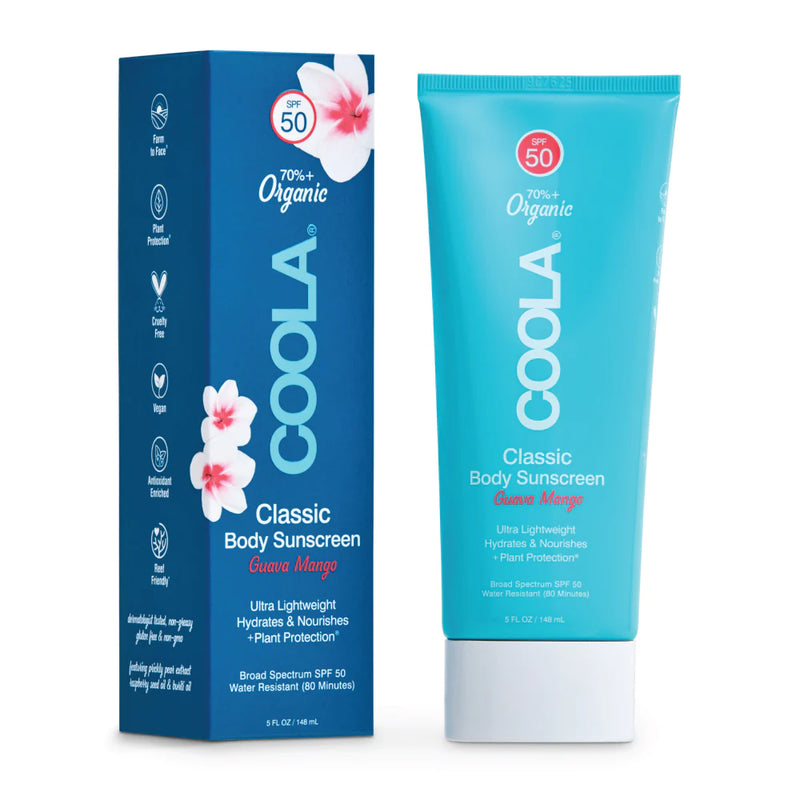 COOLA Classic Body Sunscreen SPF 50- Guava Mango