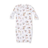 Angel Dear Cowboy Gown & Beanie Hat