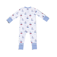 Angel Dear Bubbly Sailboats Romper