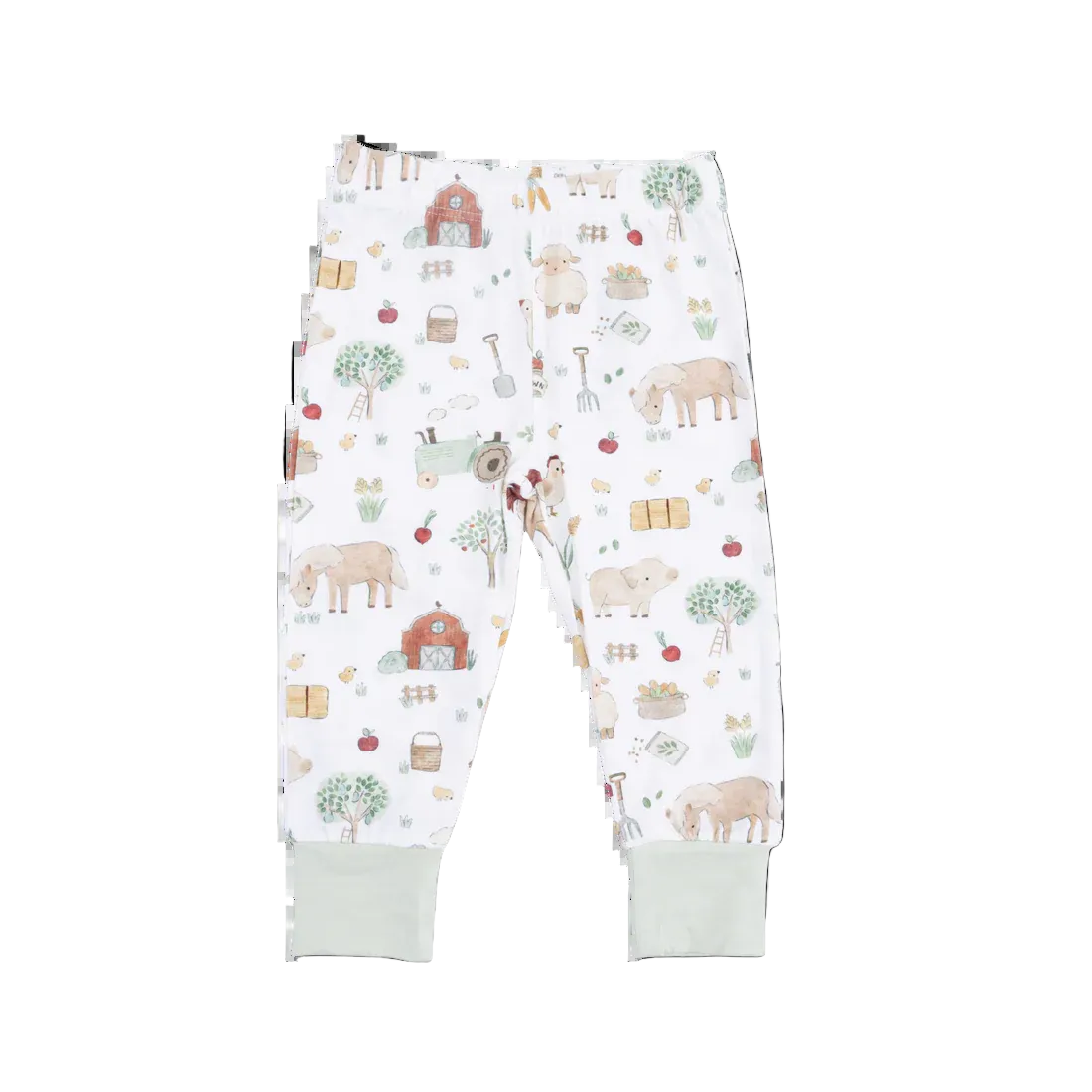 Angel Dear Farm Animals Uni - Short Sleeve Loungewear Set