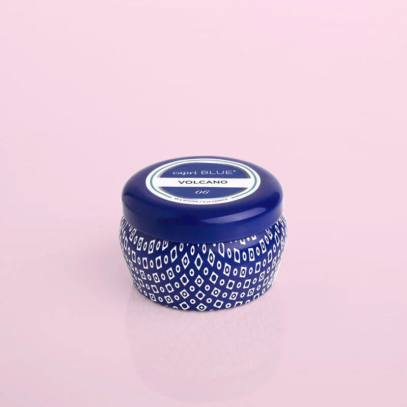 Capri Blue 3oz Blue Volcano Mini Tin Candle