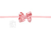 Narrow Headband With Grosgrain Bow